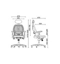 Эргономичное кресло Eagle Seating SATURNO