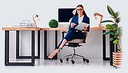 Колеса STEALTHO Magic Office Chair Caster Wheels для офисных кресел (5 шт.)