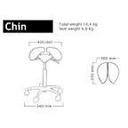 Salli SwingFit Эргономичный стул седло c ортопедическим эффектом (кожа)