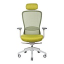 Крісло IN-POINT, спинка сітка, сидіння тканина, колір LIGHT GREY + M68002. Гарантія 36 міс. 