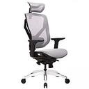 Крісло Vida Dvary Ergo Seating, база алюміній, механізм WCM, сітка сіра GT -25. Гарантія 36 міс. 